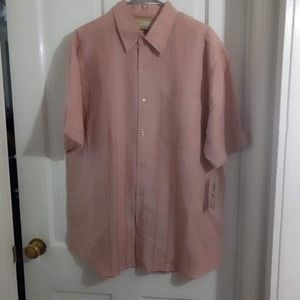 Cuba Vera pink button down for men